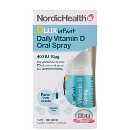 NORDIC HEALTH DLUX INFANT D3-SUUSUIHKE 10 MIKROG 15 ML | Yliopiston Apteekki