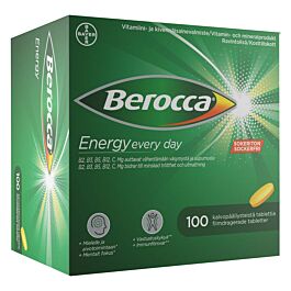 BEROCCA ENERGY TABL 100 kpl | Yliopiston Apteekki