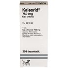 KALEORID 750 MG PITKÄVAIKUTTEINEN TABLETTI 250 kpl