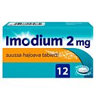 IMODIUM 2 MG SUUSSA HAJOAVA TABLETTI 12 fol