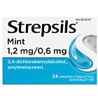 STREPSILS MINT 1,2/0,6 MG IMESKELYTABLETTI 24 fol