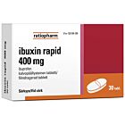 IBUXIN RAPID 400 MG KALVOPÄÄLLYSTEINEN TABLETTI 30 fol