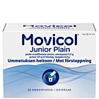 MOVICOL JUNIOR PLAIN JAUHE ORAALILIUOSTA VARTEN, ANNOSPUSSI ANNOSJAUHE 30 kpl