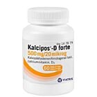 KALCIPOS-D FORTE 500MG/20MCG KALVOPÄÄLLYSTEINEN TABLETTI 60 kpl