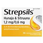 STREPSILS HUNAJA & SITRUUNA 1,2/0,6 MG IMESKELYTABLETTI 36 fol