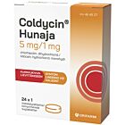 COLDYCIN HUNAJA 5/1 MG IMESKELYTABLETTI 24 x 1 fol