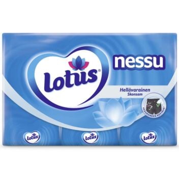 LOTUS NESSU POCKET NENÄLIINA TASKUPAKKAUS 6X10 KPL