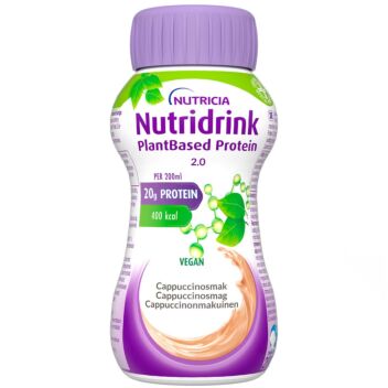 NUTRIDRINK PLANTBASED PROTEIN 2.0 CAPPUCCINO 4x200 ml