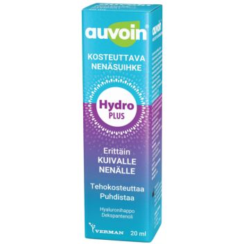 AUVOIN HYDRO PLUS KOSTEUTTAVA NENÄSUIHKE 20 ML