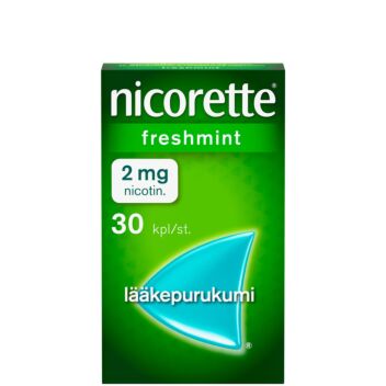 NICORETTE FRESHMINT LÄÄKEPURUKUMI 2MG