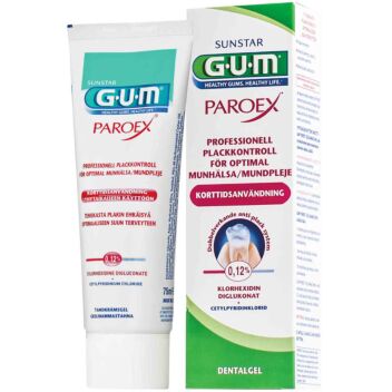 GUM PAROEX 0,12% GEELIHAMMASTAHNA 75 ML