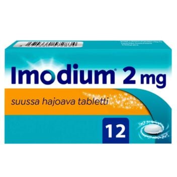 IMODIUM 2 MG SUUSSA HAJOAVA TABLETTI 12 fol