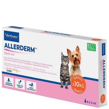 VIRBAC ALLERDERM SPOT ON VET PAIKALLISVALELULIUOS 6X2 ML