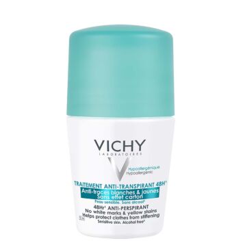 VICHY DEO 48H ANTIPERSPIRANT ANTI-TRACE ROLL-ON 50 ML