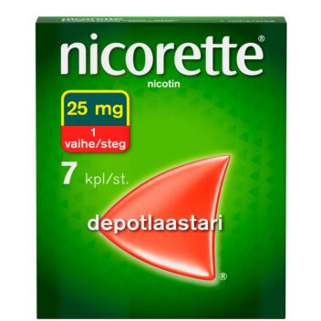 NICORETTE DEPOTLAASTARI 25MG/16TUNTIA