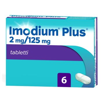 IMODIUM PLUS TABLETTI 2 MG/125 MG