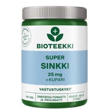 BIOTEEKKI SUPER SINKKI 100 KPL