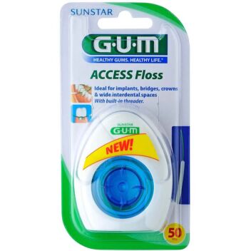 GUM HAMMASLANKA ACCESS FLOSS 50 KPL