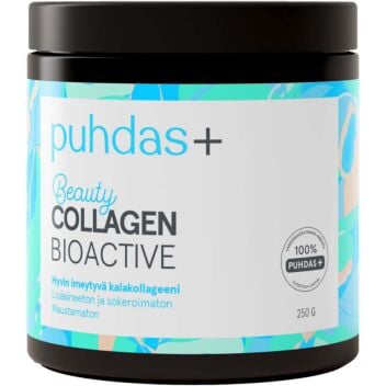 PUHDAS+ BEAUTY KOLLAGEENI NATURAL JAUHE 250 G