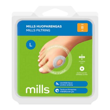 MILLS HUOPARENGAS L 8 KPL