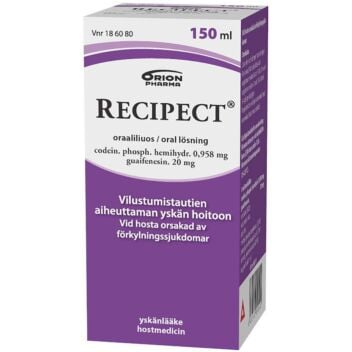 RECIPECT 0,958/20 MG/ML SUUN KAUTTA OTETTAVA LIUOS 150 ml