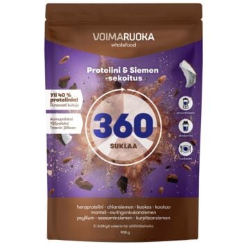 VOIMARUOKA 360 SUKLAA 908 G