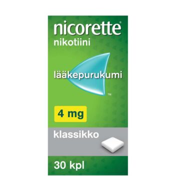 NICORETTE LÄÄKEPURUKUMI 4MG