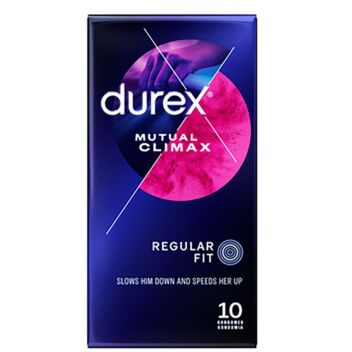 DUREX MUTUAL CLIMAX KONDOMI 10 kpl