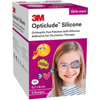 OPTICLUDE SILICONE MAXI LAJITELMA TYTÖILLE 2739PG 50 KPL