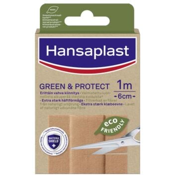 HANSAPLAST GREEN & PROTECT 10 X 6CM 10 KPL