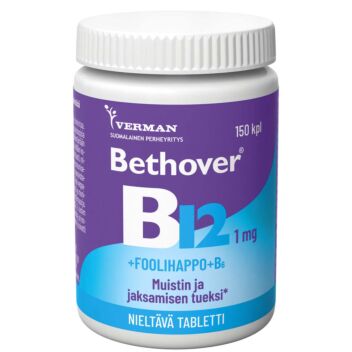 BETHOVER B12+FOOLIHAPPO+B6 TABL 150 kpl