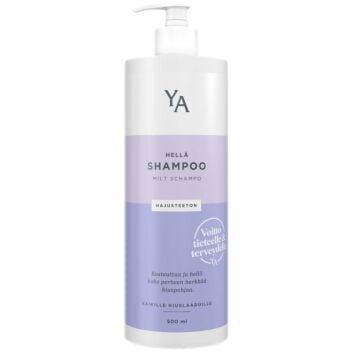 YA HELLÄ SHAMPOO HAJUSTEETON 500 ML