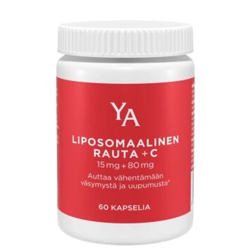 YA LIPOSOMAALINEN RAUTA+C 15+80 MG KAPS 60 kpl