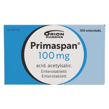 PRIMASPAN ENTEROTABLETTI 100MG