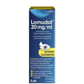 LOMUDAL SILMÄTIPAT 20MG/ML