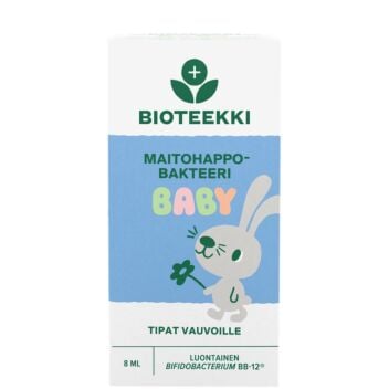 BIOTEEKKI MAITOHAPPOBAKTEERI BABY TIPAT 8 ml