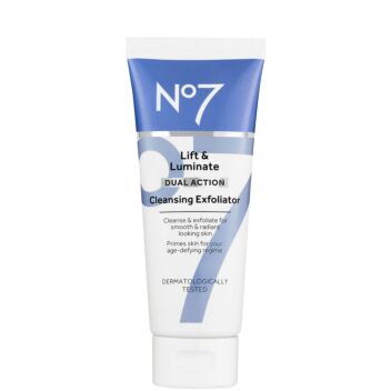 NO7 LIFT & LUMINATE DUAL ACTION CLEANSING EXFOLIATOR 100 ML