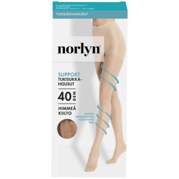 NORLYN TUKISUKKAHOUSUT 40 DEN IVORY 36-40 1 KPL