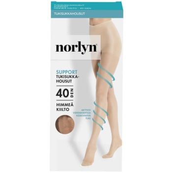 NORLYN TUKISUKKAHOUSUT 40 DEN IVORY 44-48 1 KPL