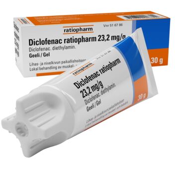 DICLOFENAC RATIOPHARM GEELI 23,2 MG/G