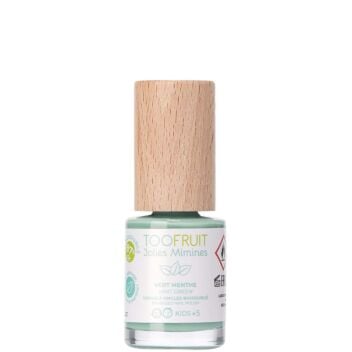 TOOFRUIT JOLIES MIMINES BIO-BASED NAIL POLISH MINT 10 ML