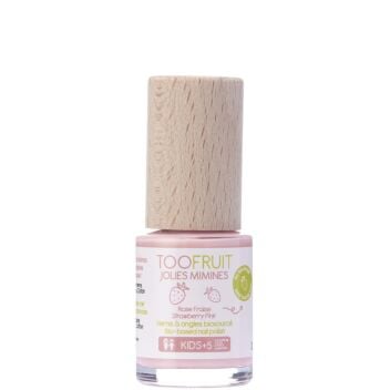 TOOFRUIT JOLIES MIMINES BIO-BASED NAIL POLISH STRAWBERRY 10 ML